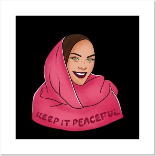 Keep it Peacefuly Posters and Art